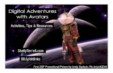 Digital Adventures with Avatars! Tips & Resources for Teachers
