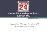 Nissan Dealership in South Easton MA