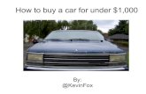 How to Buy a Car for $1,000 - IgnitePortland 3
