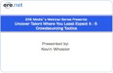 Uncover Talent Where You Least Expect it - 5 Crowdsourcing Tactics