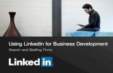 Using LinkedIn for Business Development