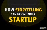 How Storytelling can boost your startup