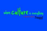 When Culture Is Everything - A Brief Lesson from Zappos