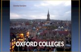 OXFORD COLLEGES