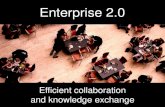 Enterprise 2.0 - Efficient Collaboration and Knowledge Exchange