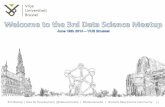 Sneak preview of the agenda - Brussels Data Science Community - data for development