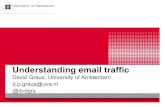 Understanding Email Traffic (talk @ E-Discovery NL Symposium)