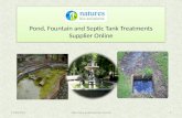 Natures Bio Solutions - Pond, Fountain and Septic Tank Treatments Supplier Online