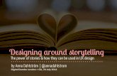 Designing around storytelling - dd:London + GA, 24july2014