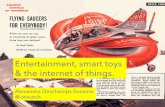 Entertainment, smart toys & the internet of things.