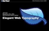 Elegant Web Typography