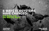 6 Ways Ecosystems Have Changed Our Roles and the Way We Work