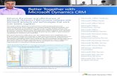 Microsoft Dynamics CRM Better Together Guide