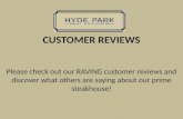 Hyde park reviews