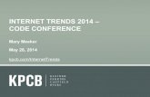 Kleiner Perkins Caufield Byers (KPCB) Internet Trends - Code Conference