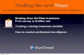 Finding the next Waze: The OurCrowd Due Diligence Process