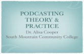 Podcasting Theory & Practice (1)