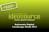 Indonesia Digital Landscape Study 2012 by Ideosource