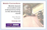Mobile-based innovation and entrepreneurship in the developing world