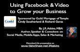 Using Facebook & Video to grow your Business