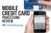 Mobile Credit Card Processing: The Top 4 Options Compared