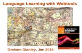 Language Learning with Webtools 2014