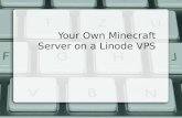 Your own minecraft server on a linode vps