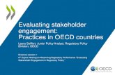 Evaluating stakeholder engagement in regulatory policy, Christiane Arndt
