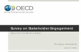Survey on stakeholder engagement - Reporting back, Eduardo Esteban Romero Fong