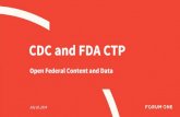 Open Federal Content & Data at the CDC and FDA CTP (OSCON 2014)