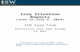 ISW Iraq SITREP maps: June 21-July 2, 2014