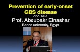 Prevention of early-onset GBS disease