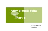 Very Simple Yoga - For ones curious to learn on their own