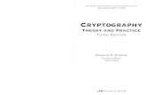 Cryptography - Theory and Practice 3rd Ed. - Douglas Stinson - 2006