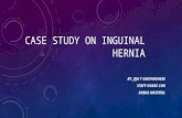 Case study on inguinal hernia