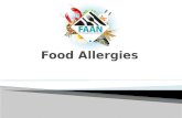 Food Allergies: For Adults