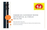 NRHM in context with MCH