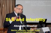 SLE and infertility: Aboubakr Elnashar