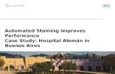 Automated Staining Improves Performance at Hospital Alemán