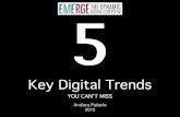 5 Key Digital Trends You Can't Miss - 2014