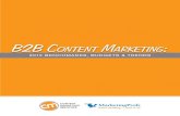 B2B Content Marketing Trends 2012 marketingprofs cmi