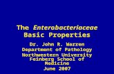 01-Enterobacteriaceae Basic Properties v1- 3