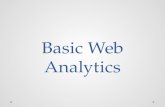 Basic web analytics