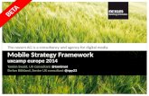 Mobile strategy framework - A game for client workshops
