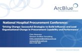 Chris Newman - ArcBlue Consulting; Social Procurement Australasia - Driving Change: Successful Strategies to Build Influence and Lead Organisational Change in Procurement Capability