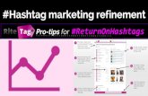 Hashtag Marketing Refinement