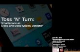 Toss ‘N’ Turn: Smartphone as Sleep and Sleep Quality Detector, at CHI 2014
