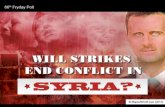 Will Strikes End Conflict in Syria?