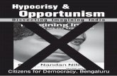Nandan nilekani hypocrisy & opportunism 14th april
