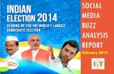 [Report] Indian Elections Social Media Buzz Report by Simplify360 For February 2014
